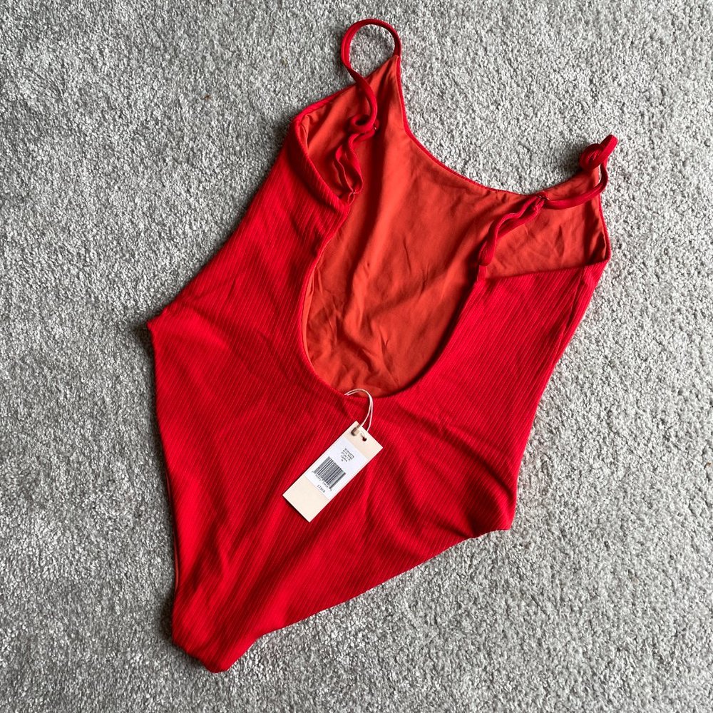 Eberjey Women's Red Alta Mare Dylan Stretch One-Piece Swimsuit
